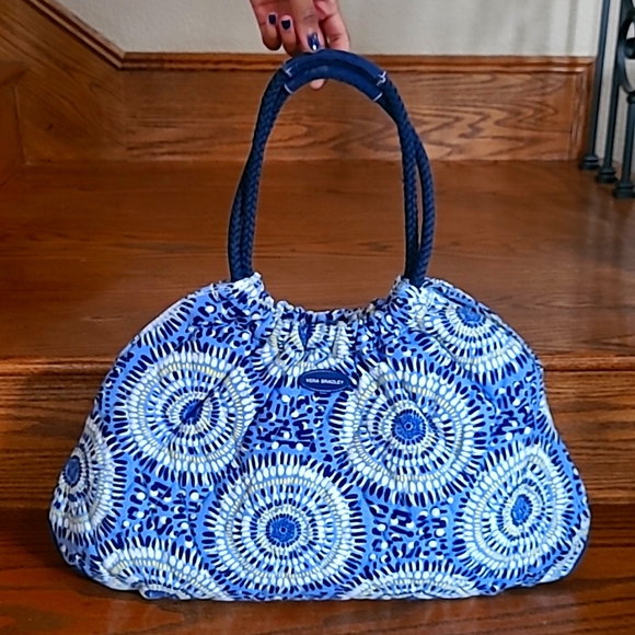 Vera Bradley Large Quilted Hobo Tote Bag - Retired Pattern - Picture 1 of 9